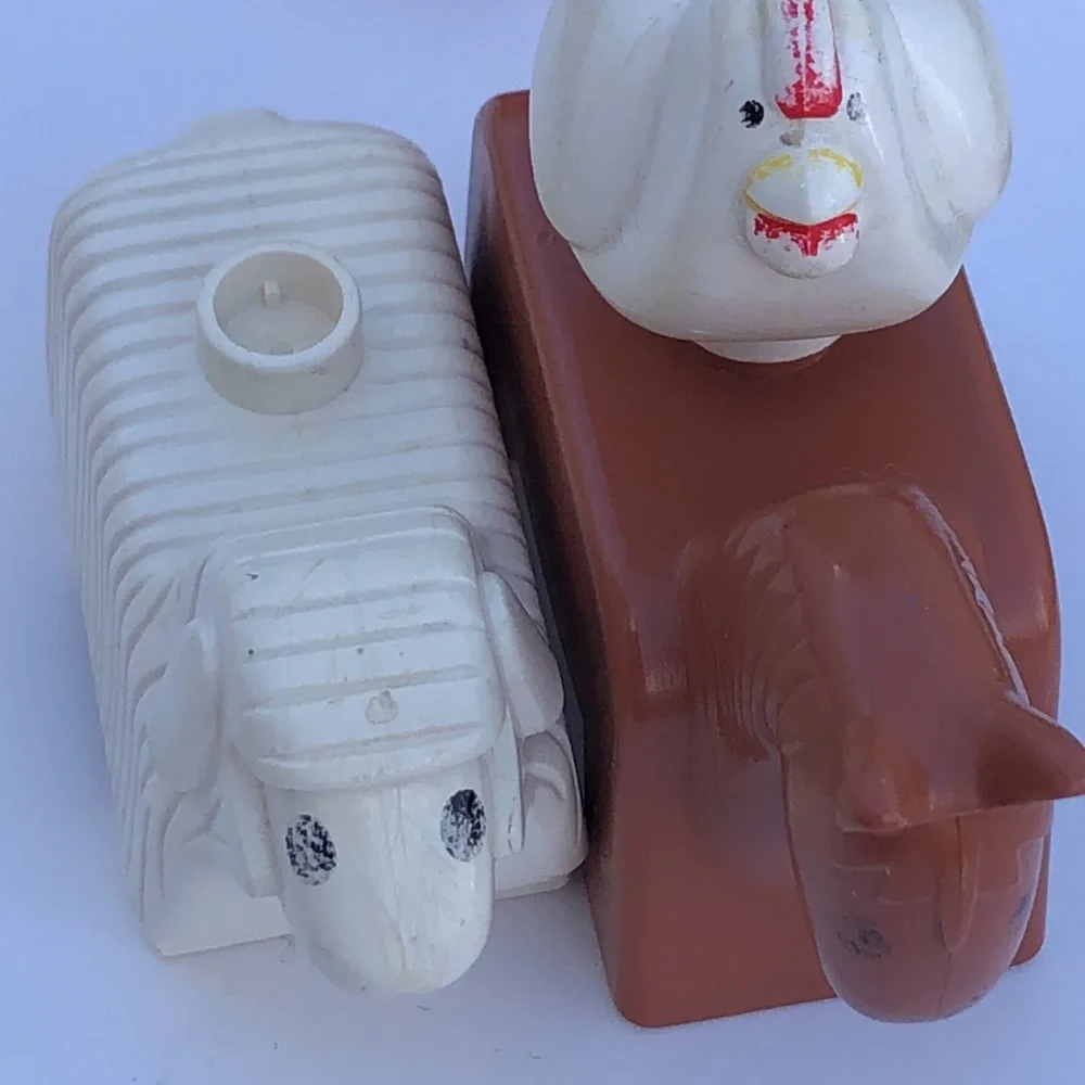 LEGO Duplo 1977 Farm Vintage Duplo Horse Sheep Mustache Man and wife 1977